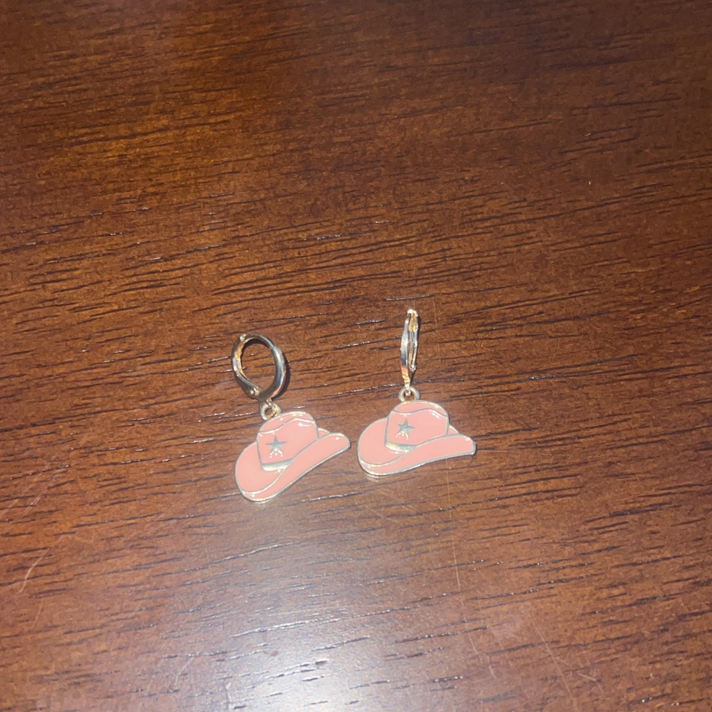 Cowboy Huggies Earrings 9$